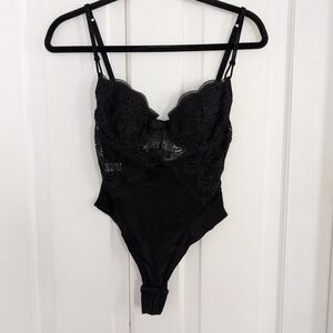 Christies Italy Bodysuit Lingerie SIZE 36 Fairy Grunge Going Out Festival  Lacey